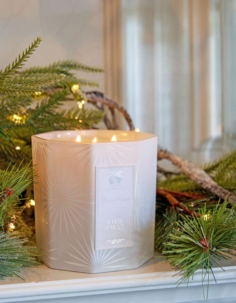 White Spruce Candle 3 Mechas - Antica Farmacista