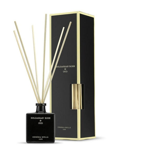 Bulgarian Rose & Oud Black Premium Reed Diffuser 3.4oz