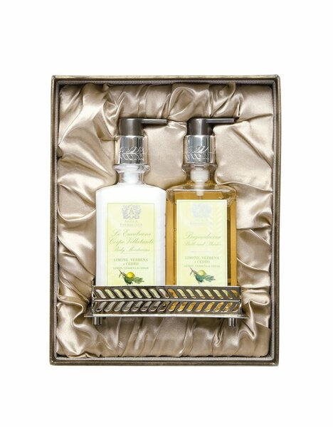 Lemon Verbena & Cedar Nickel Bath & Body Gift Set