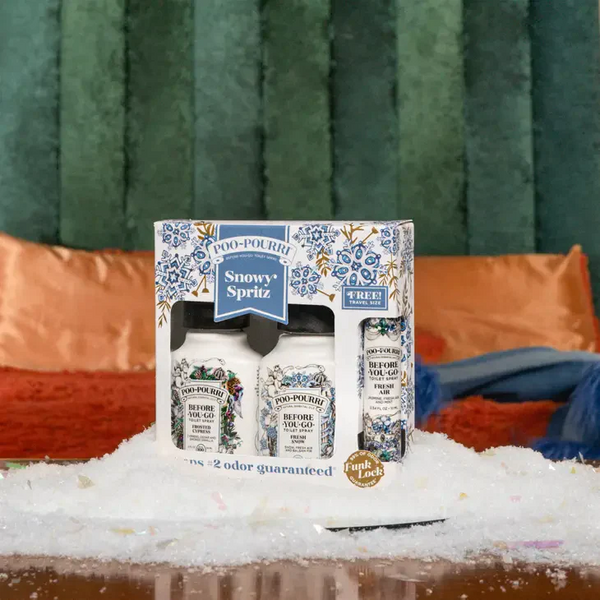 Poo-Pourri - Set de regalo Snowy Spritz