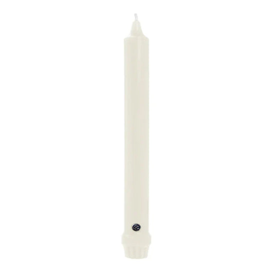 8" Vela Cónica Clásica elegante blanca - Unidad - Colonial Candle