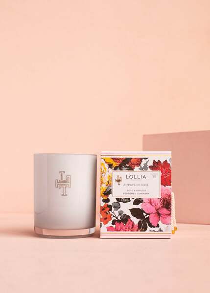 Always in Rose Boxed Perfumed Luminary