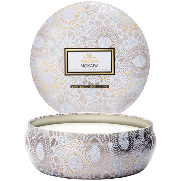 Mokara 3 Wick Candle