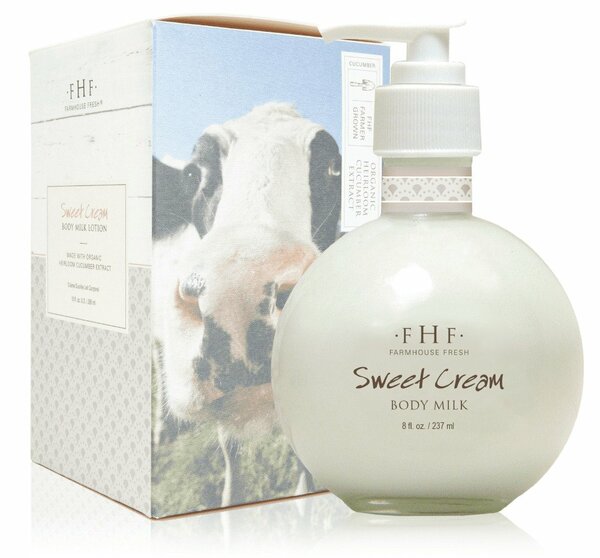 Sweet Cream Body Milk Pump Top 8oz